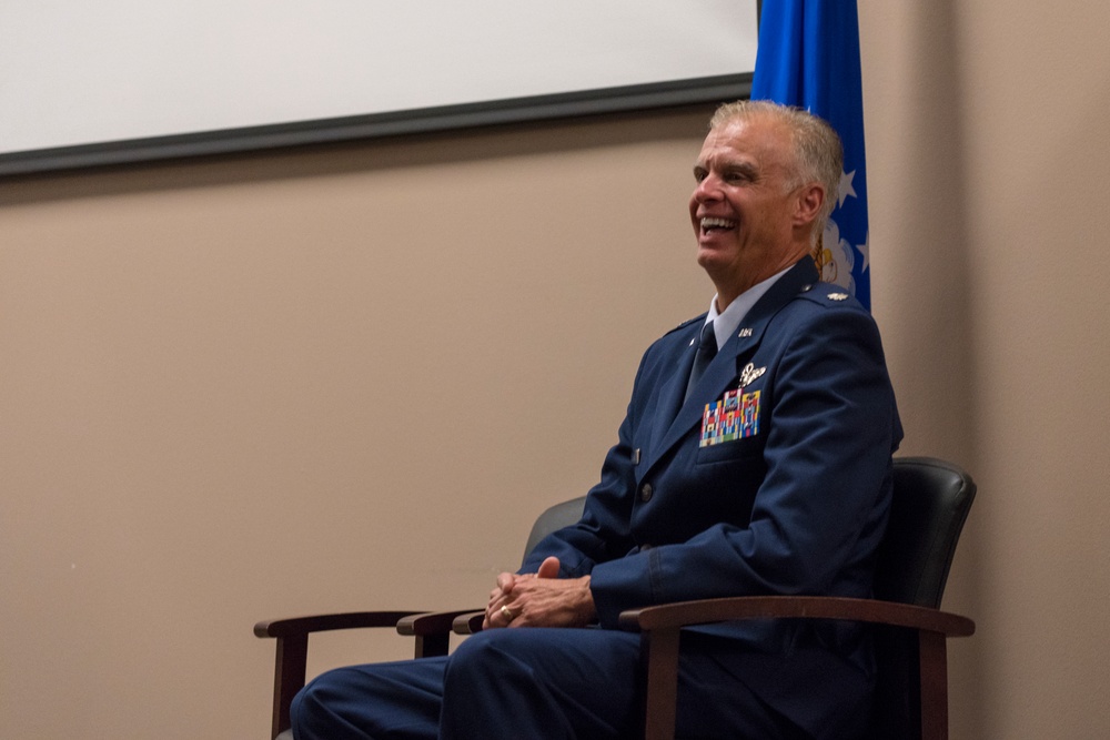 Lt. Col. Keith Gibson's retirement ceremony
