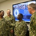 Rear Adm. Weber recognizes Petty Officer First Class Muriuki