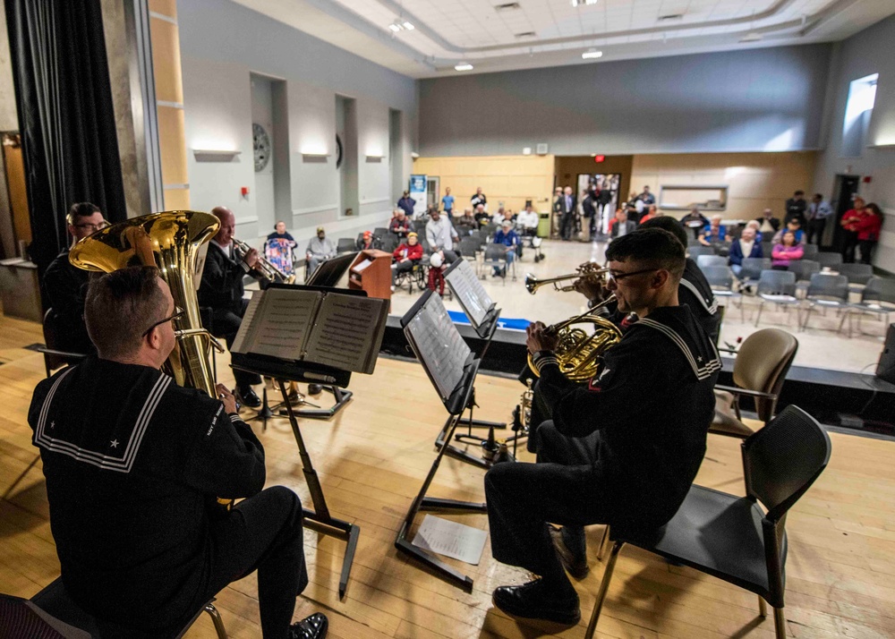 NBNE Performs for Syracuse VA Medical Center