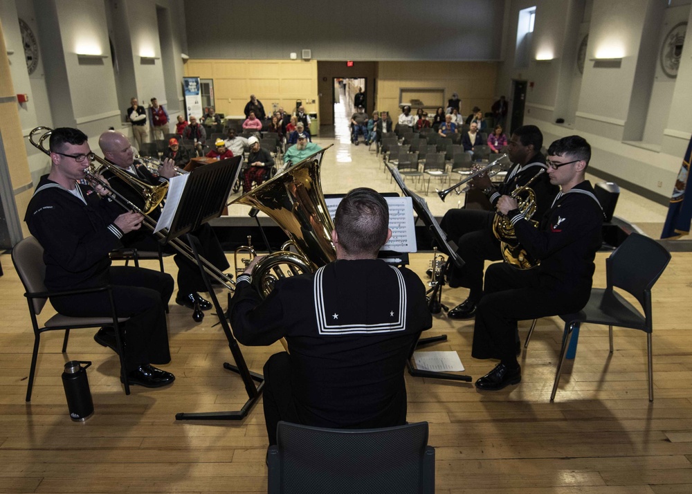 NBNE Performs for Syracuse VA Medical Center