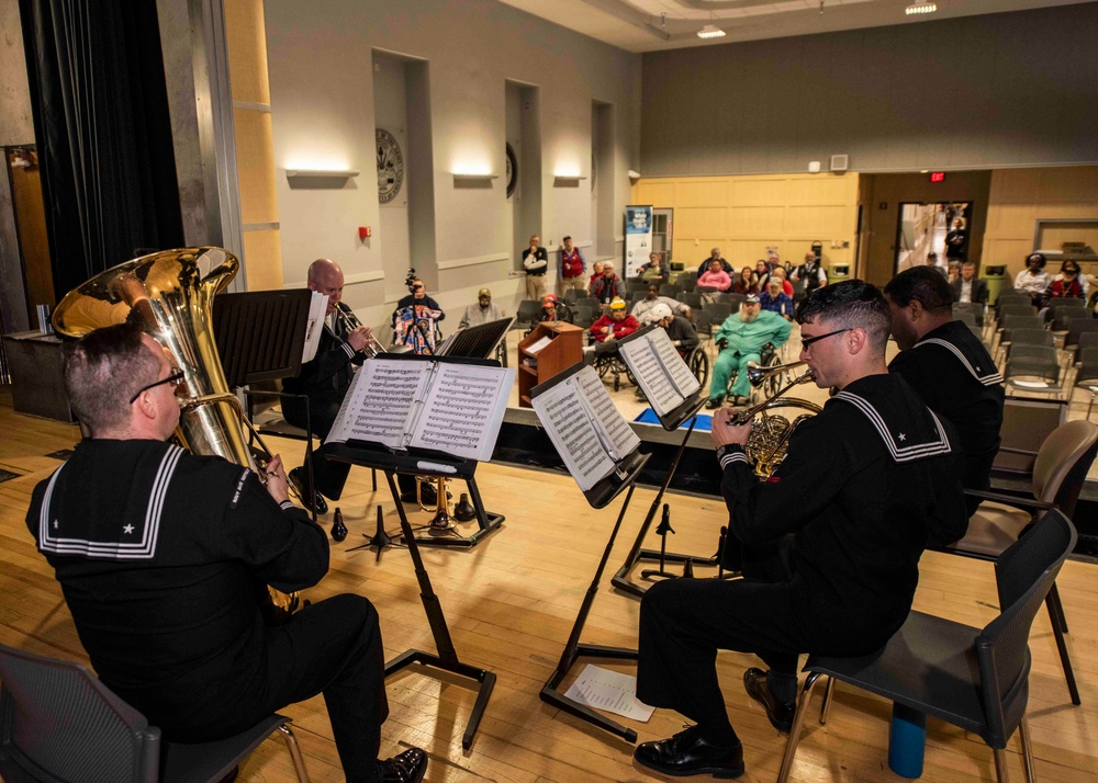 NBNE Performs for Syracuse VA Medical Center