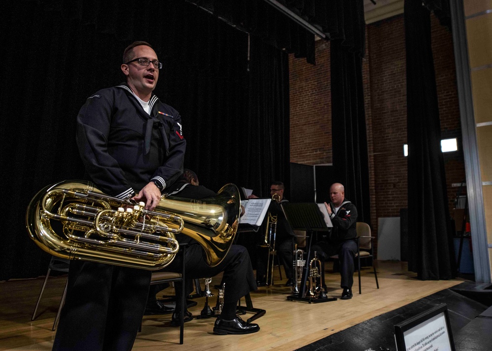 NBNE Performs for Syracuse VA Medical Center