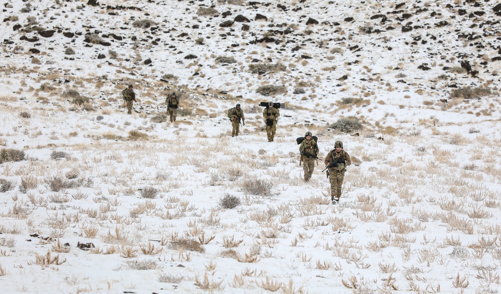 1st Special Forces Command (Airborne) held holds semi-annual Chemical, Biological, Radiological, and Nuclear defense training at Dugway Proving Grounds, Utah.