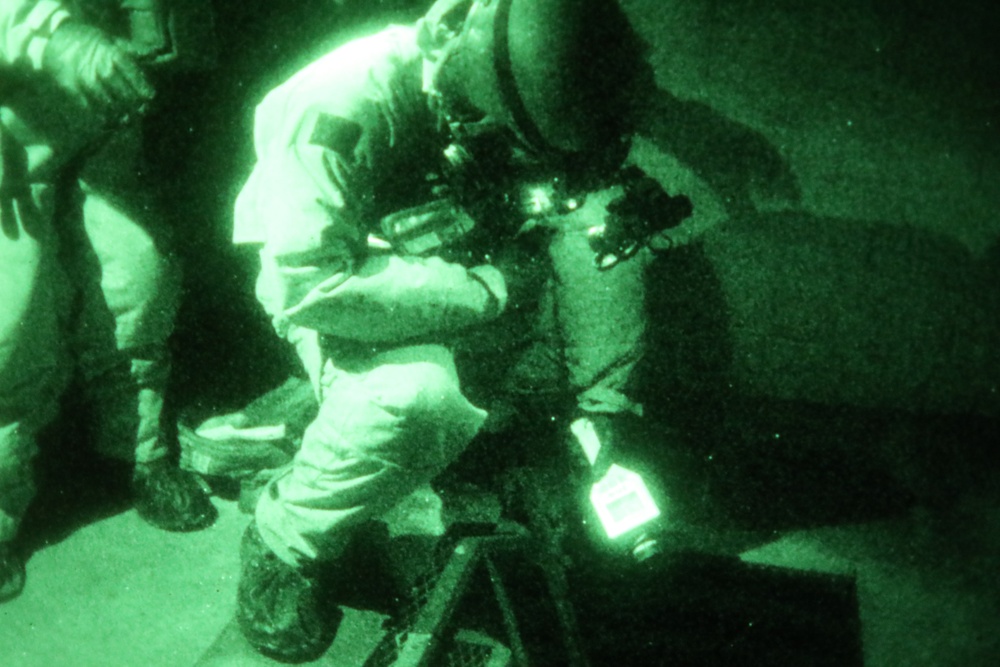 1st Special Forces Command (Airborne) held holds semi-annual Chemical, Biological, Radiological, and Nuclear defense training at Dugway Proving Grounds, Utah.