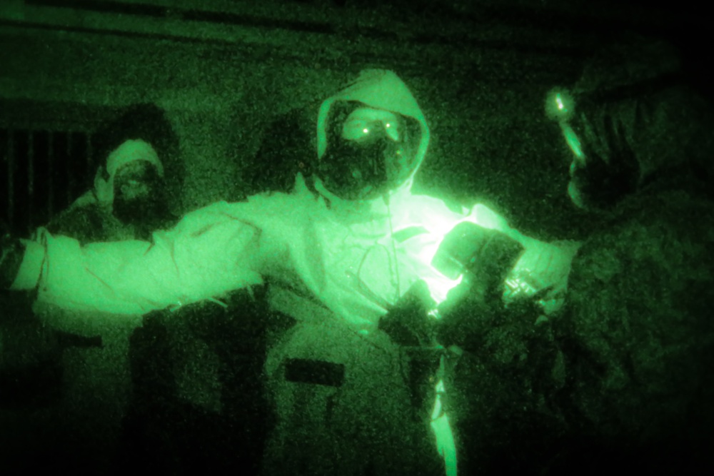 1st Special Forces Command (Airborne) held holds semi-annual Chemical, Biological, Radiological, and Nuclear defense training at Dugway Proving Grounds, Utah.