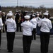 NBNE Visits with Middle School Students Before Veteran's Day Parade