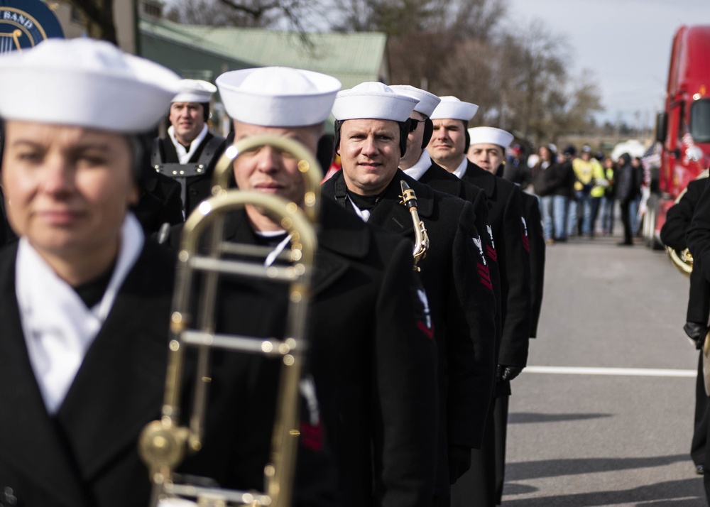 NBNE Performs in Veteran's Day Parade