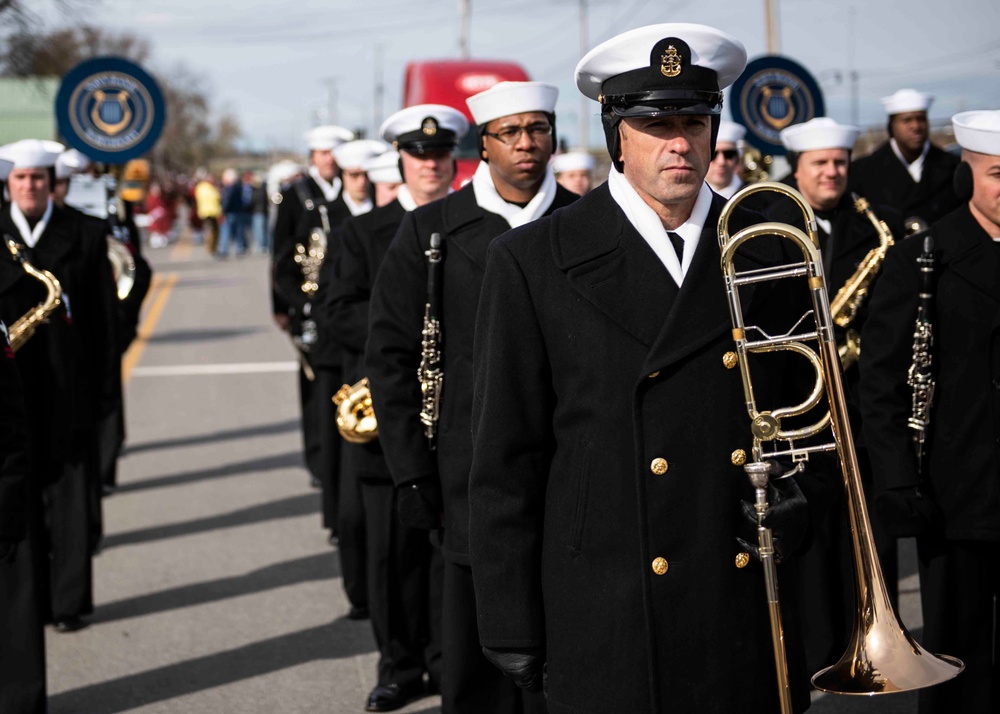 NBNE Performs in Veteran's Day Parade