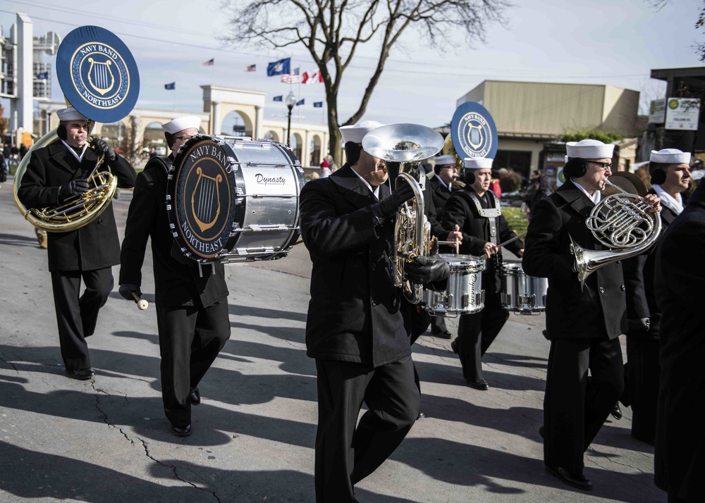 NBNE Performs in Veteran's Day Parade