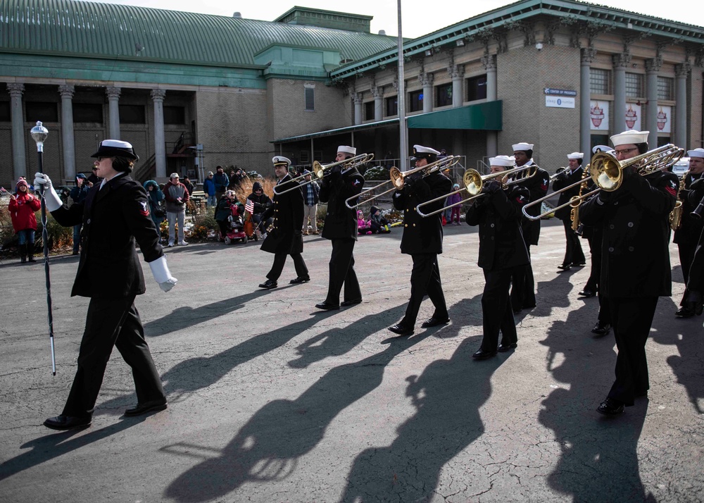 NBNE Performs in Veteran's Day Parade