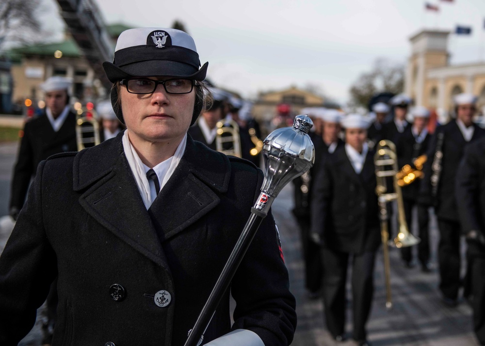 NBNE Performs in Veteran's Day Parade