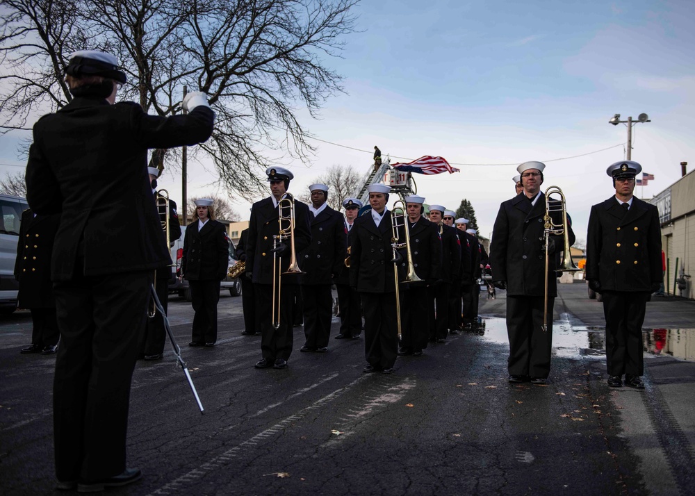 NBNE Performs in Veteran's Day Parade