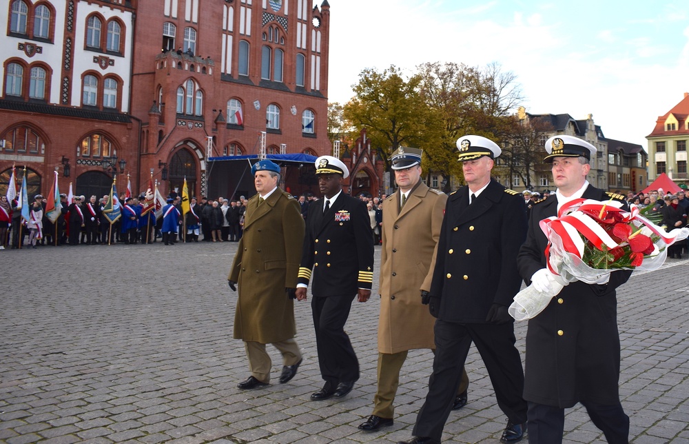 U.S. Navy Participates in Polish Independence Day commemoration