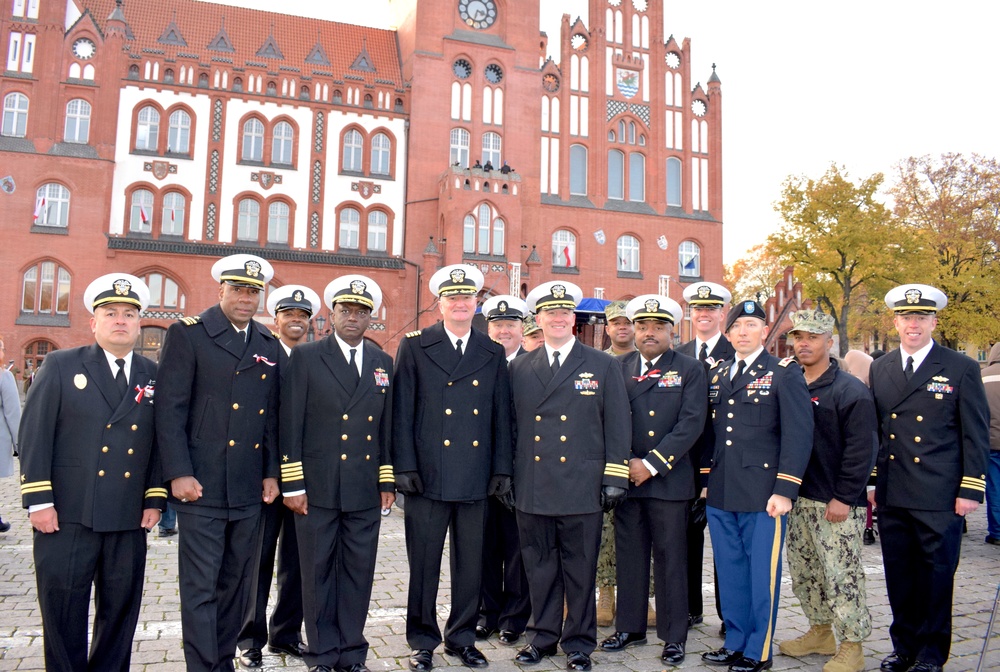 U.S. Navy Participates in Polish Independence Day commemoration