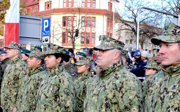 U.S. Navy Participates in Polish Independence Day commemoration