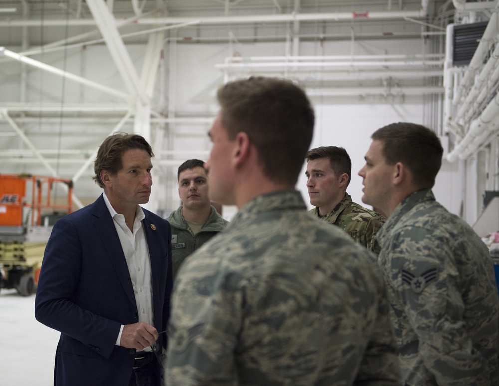 Rep. Phillips' First Visit to the 133rd Airlift Wing