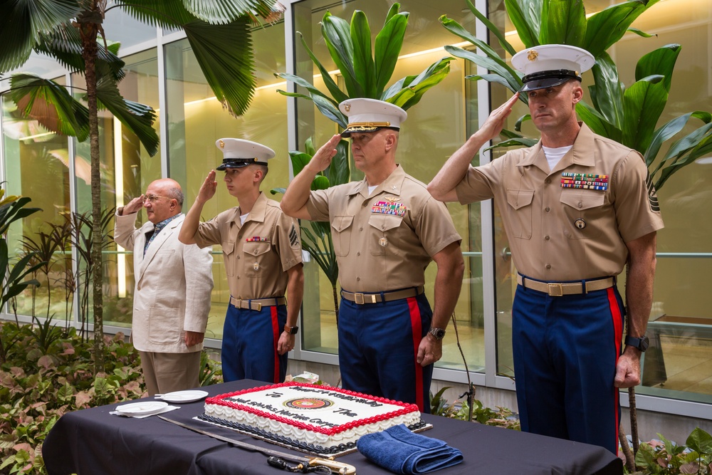 DPAA Celebrates the U.S. Marine Corps's 244th Birthday