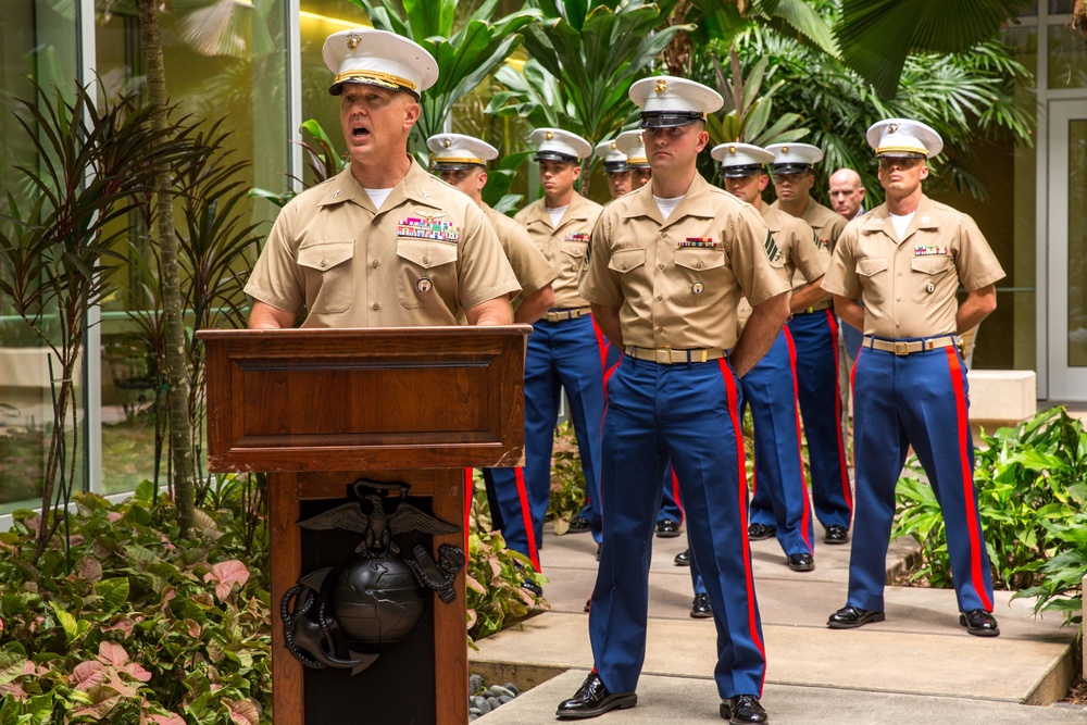 DPAA Celebrates the U.S. Marine Corps's 244th Birthday