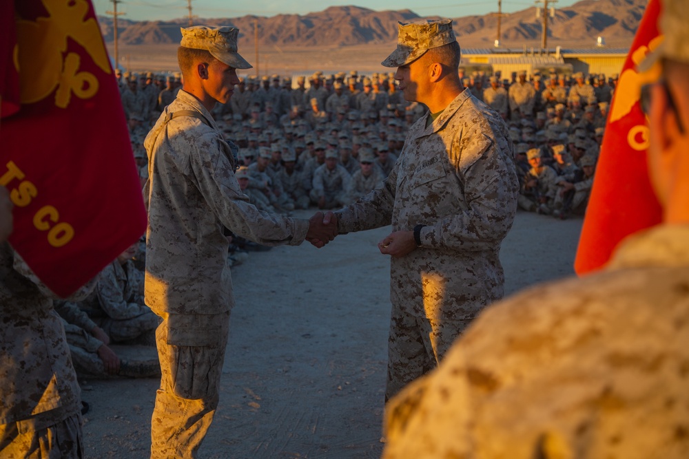 2d MARDIV’s Commanding General Speaks to the Marines with CLR 2