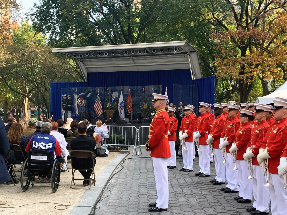 Marines March in 2019 Veteran's Day Parade