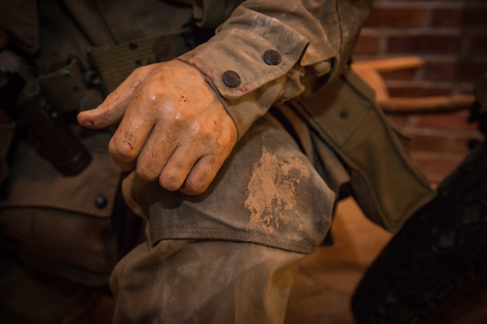 AMEDD Museum - Carentan Exhibit Display