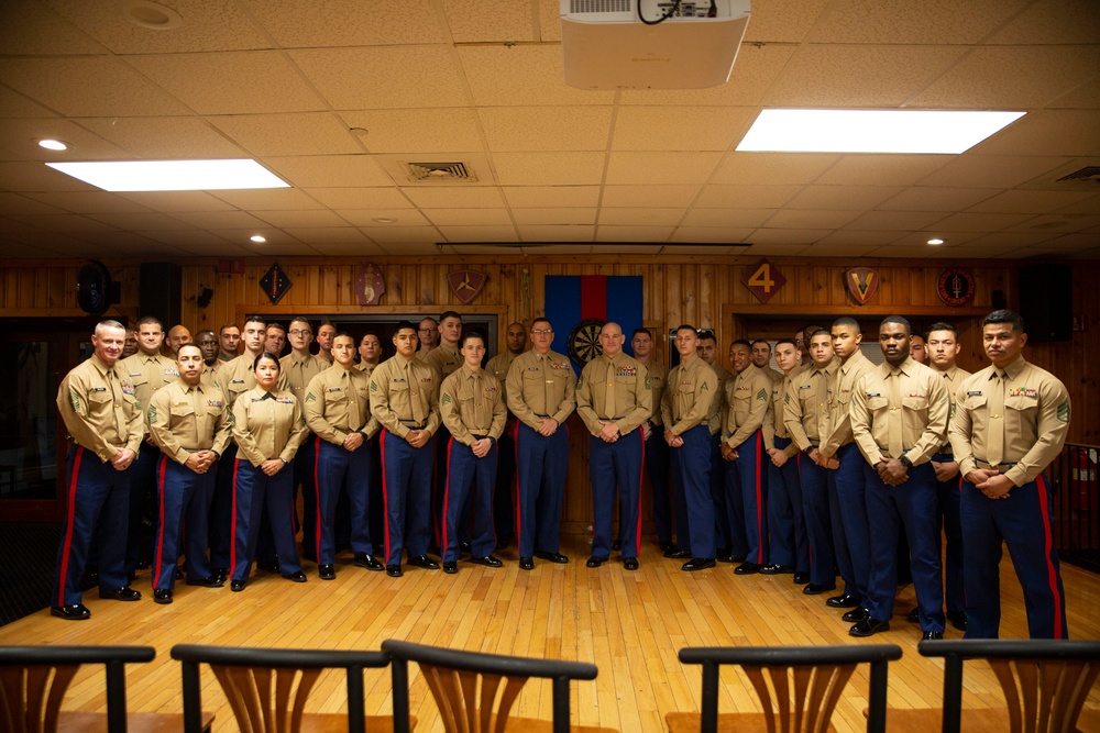 Sergeant Major of the Marine Corps Visits 1st Marine Corps District