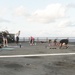 USS Germantown (LSD 42) HM2 promotes work out of the day