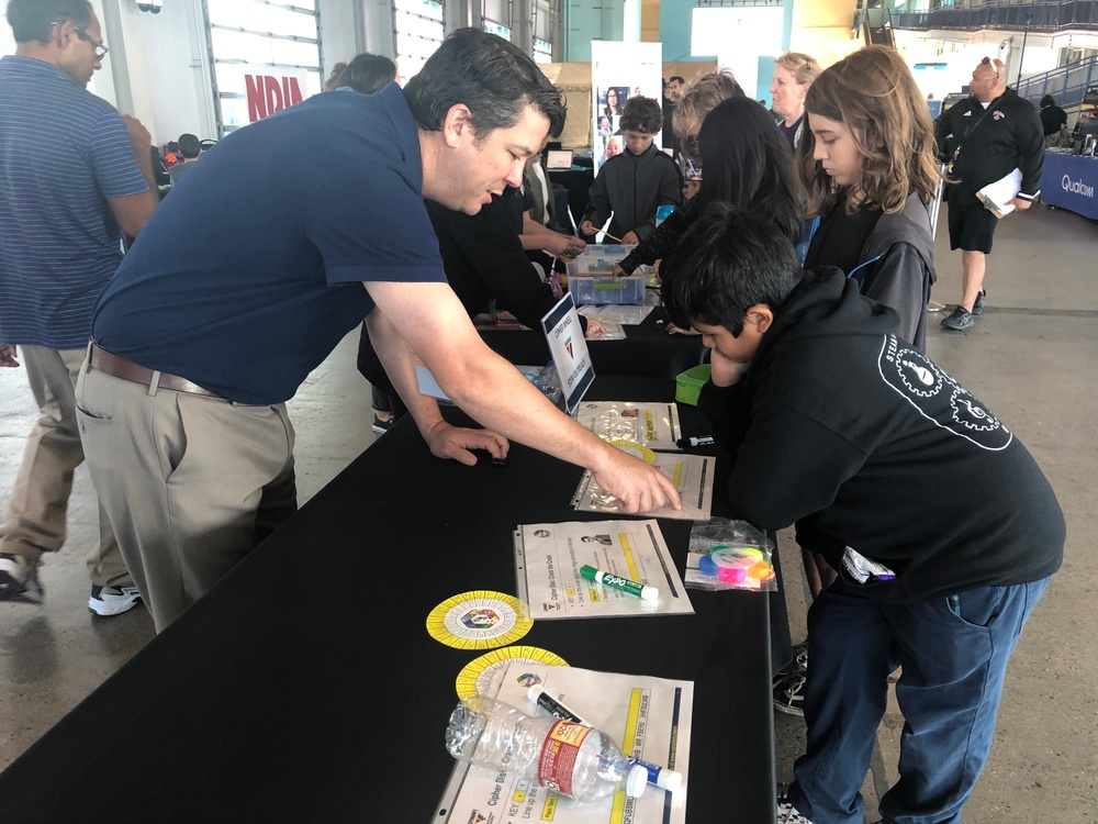 NAVWAR connects local youth with technology at Fleet Week San Diego 2019