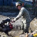 NMCB-5's Detail Iwakuni prepares the project site for environmental trash enclosures