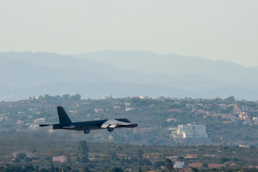 B-52 Stratofortress Makes First-Ever Landing at NSA Souda Bay, Greece
