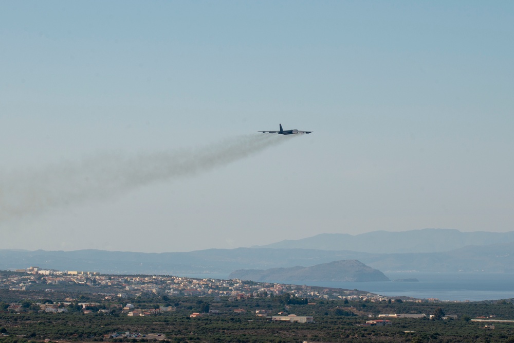 B-52 Stratofortress Makes First-Ever Landing at NSA Souda Bay, Greece
