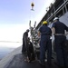 USS Emory S. Land Conducts Weapons Handling Training Evolution with USS Asheville