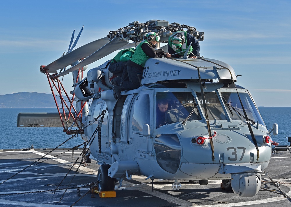 USS Mount Whitney (LCC 20) Trident Jupiter 2019