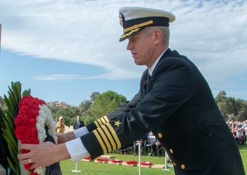 Armistice Day Remembrance Ceremony in Souda Bay, Greece