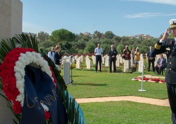 Armistice Day Remembrance Ceremony in Souda Bay, Greece