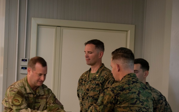 NATO Alliance GD Surveillance Force Celebrates 244th Marine Corps Birthday