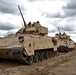 4th Squadron, 9th Cavalry Regiment conducts Bradley live fire at range