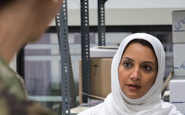 Kuwaiti army medics host Airmen medical staff