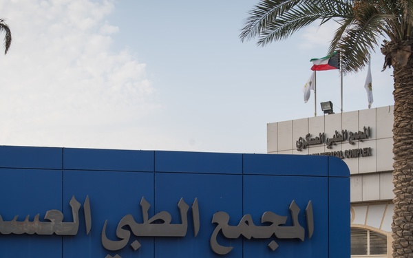 Kuwaiti army medics host Airmen medical staff