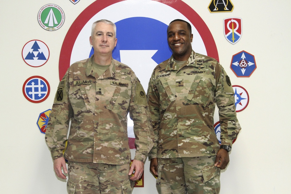 Brig. Gen. Lawrence Visits 1st TSC