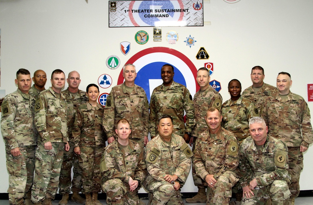 Brig. Gen. Lawrence Visits 1st TSC