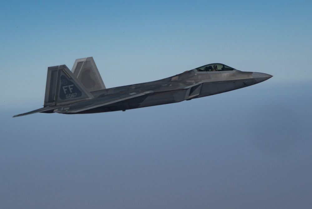 KC-135 AOR refueling mission