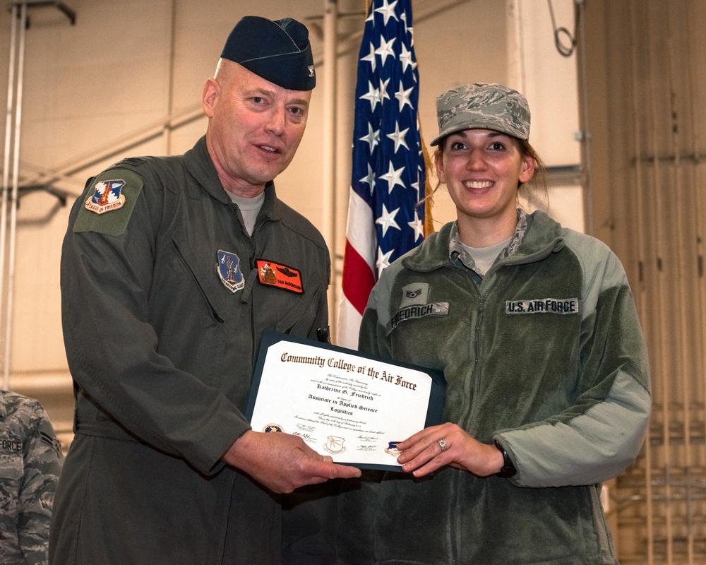 November 2019 182nd Airlift Wing Commander's Call (Nov. 2, 2019)