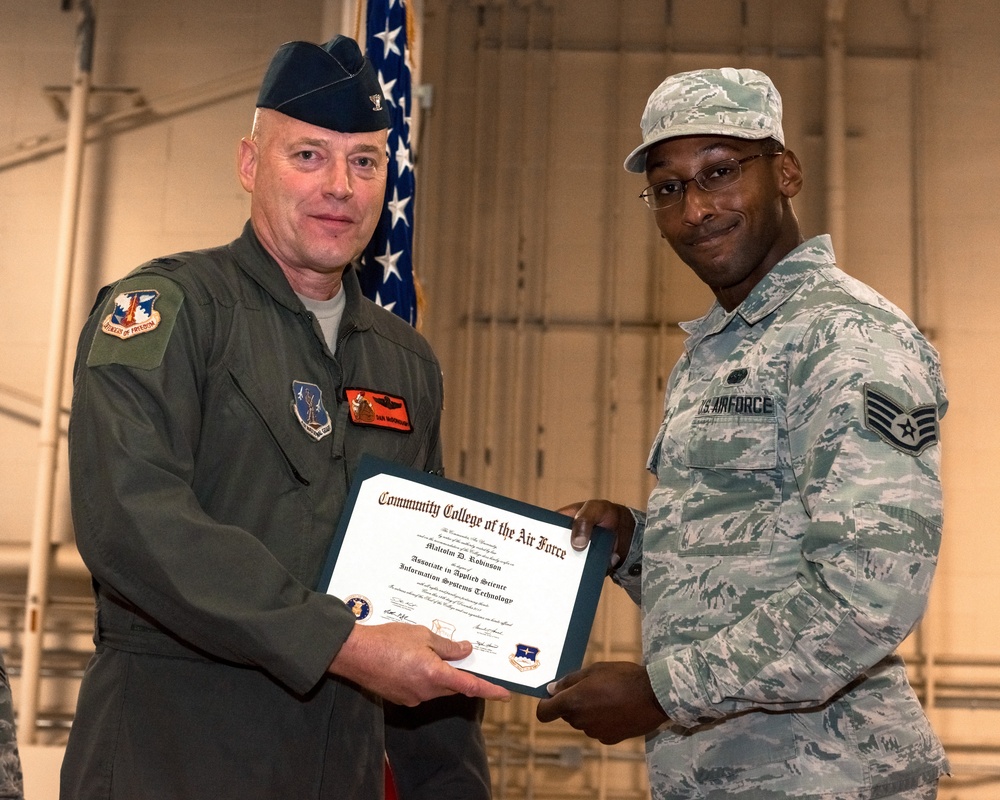 November 2019 182nd Airlift Wing Commander's Call (Nov. 2, 2019)