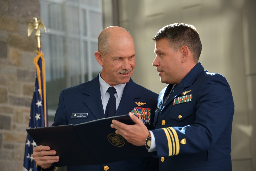 Coast Guard Members Awarded Distinguished Flying Cross Medal