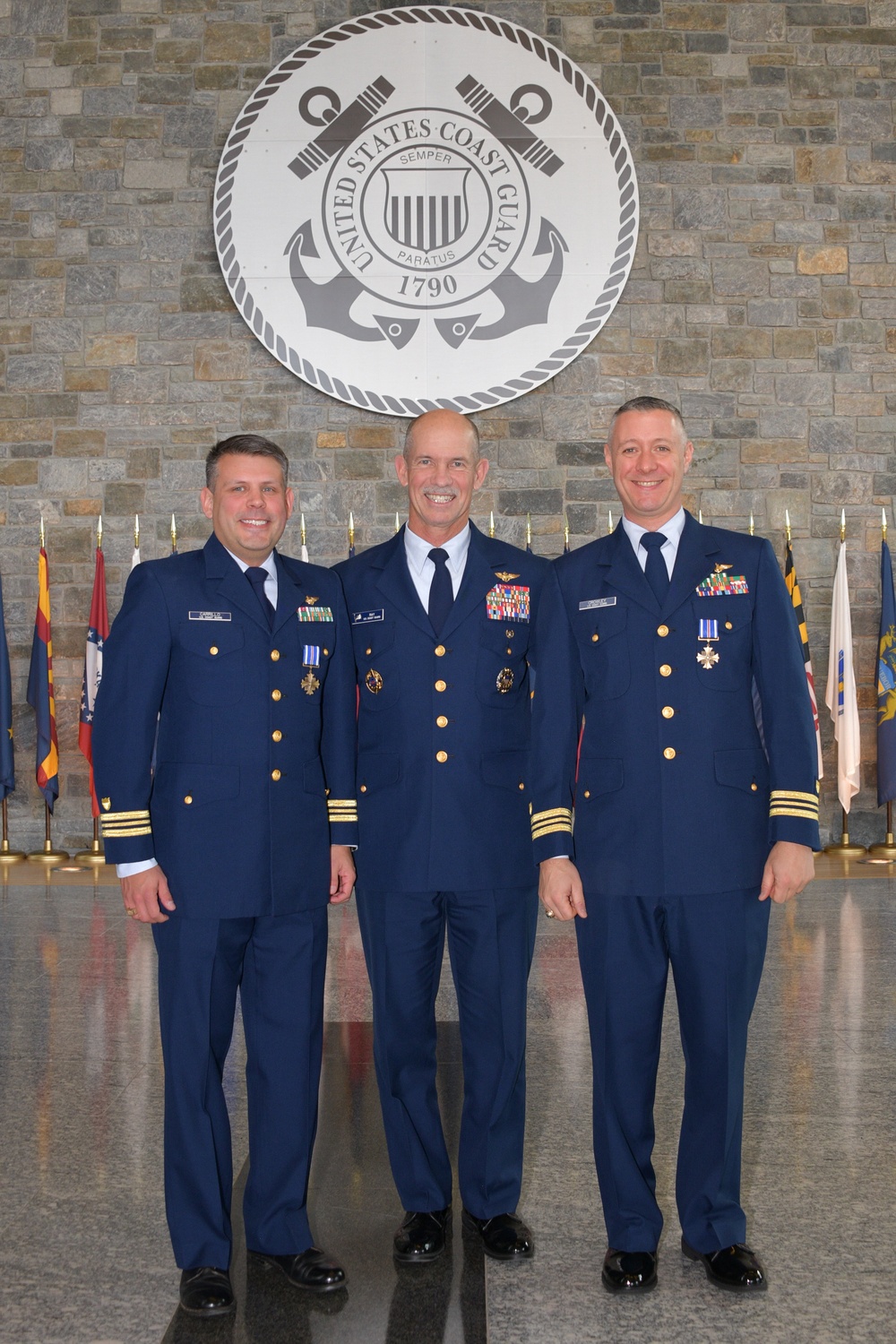 Coast Guard Members Awarded Distinguished Flying Cross Medal