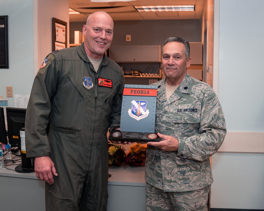 182nd Medical Group commander Lt. Col. Steve Leon retires after 23 years of service