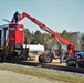 Maintenance personnel repair Fort McCoy locomotive, return it to service in time for rail offload