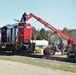 Maintenance personnel repair Fort McCoy locomotive, return it to service in time for rail offload