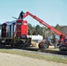 Maintenance personnel repair Fort McCoy locomotive, return it to service in time for rail offload